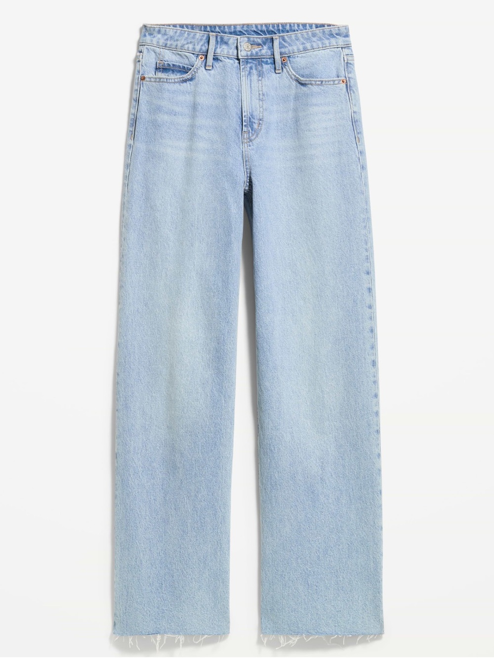 Old Navy Light Wash Wide-Leg Jeans